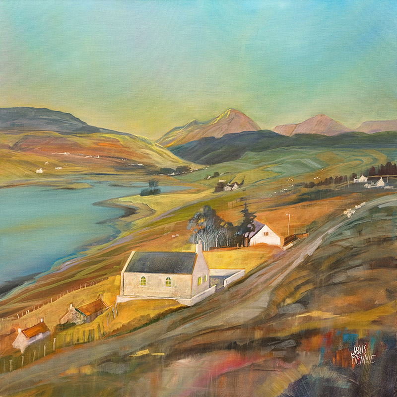 Red Cuillins, Blue Skye