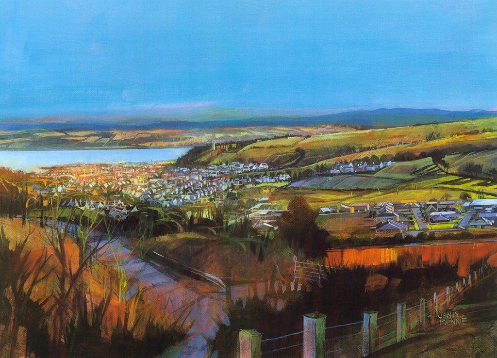 Sunlight Over Dingwall