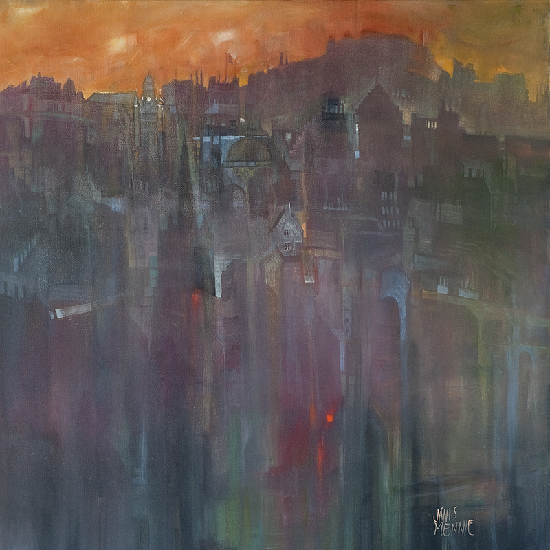 Edinburgh Dusk, Old Reekie