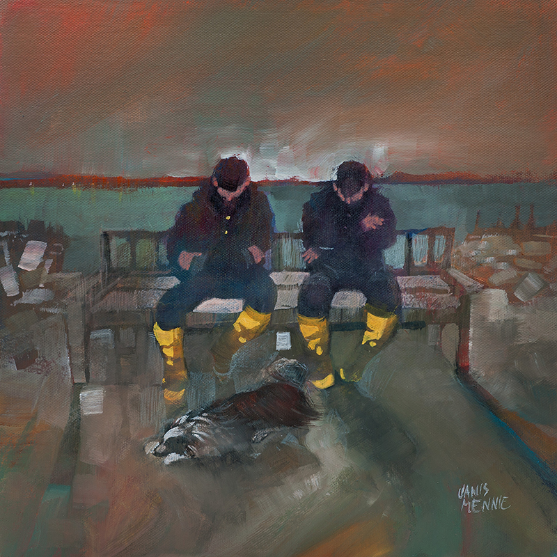 Still Life With Yellow Wellies